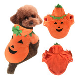 Mascotas Halloween Calabaza Ropa Fiesta Gatos Perros Moda