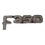 Emblema Ford F350 Mide 17 X 6 Cms Antimonio Ford F-350