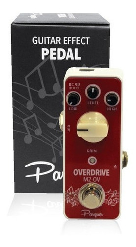 Pedal Efecto Guitarra Electrica  Overdrive Parquer Cuota