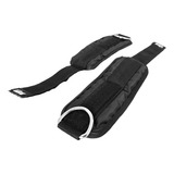 Grilletes Tela 2 Piezas Velcro Negro Tobillo Ssr Sport