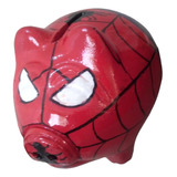 Cerdito Alcancía Spiderman