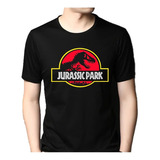 Playera Black Jurassic Park Dinosaurios