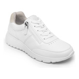 Tenis Para Mujer Flexi 129701 Blanco