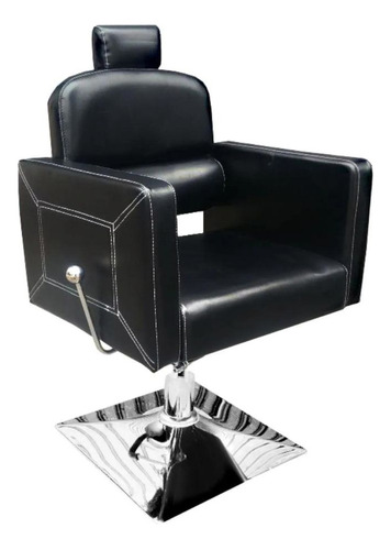 Cadeira De Barbeiro Retro Reclinável Pelegrin Pel-s037 12x