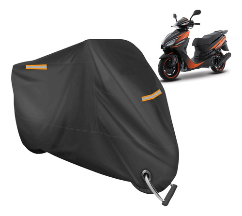 Funda Moto Impermeable Lona Para Motoneta Italika Ds150