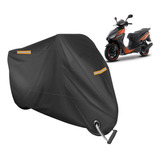 Funda Moto Impermeable Lona Para Motoneta Italika Ds150