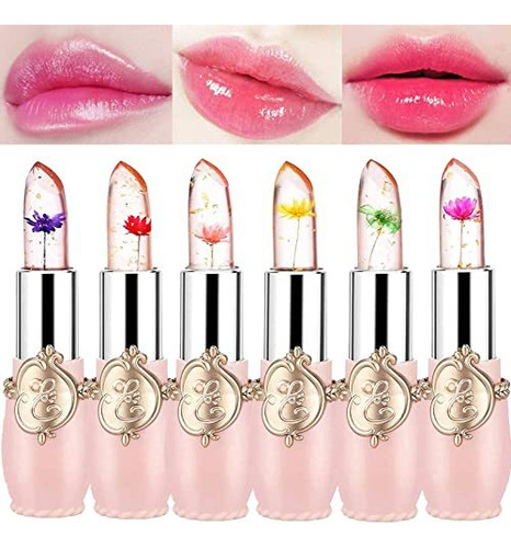 Set De Lápices Labiales Lip Gloss Magic Color Change