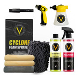 Kit Detalles Coche Pulverizador Espuma, Lavado-cera, Lavado