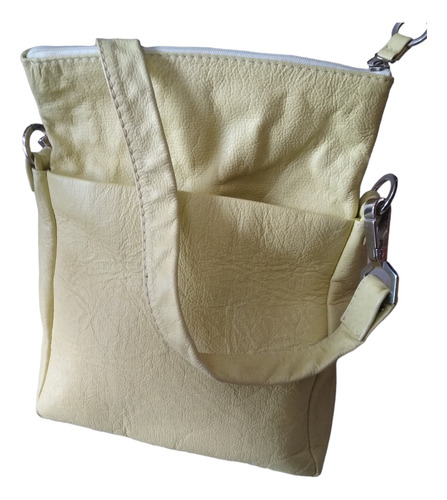 Bolso Cartera Para Dama Cuero Natural Hecho A Mano