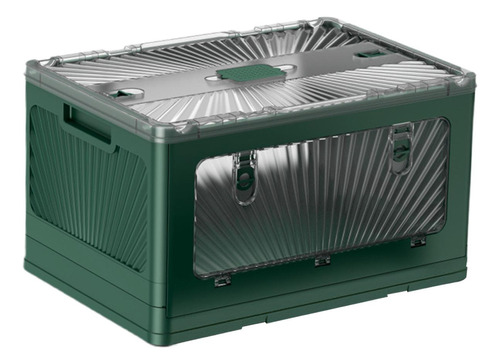 Caja De Almacenamiento Plegable Bolsa De Verde Oscuro L