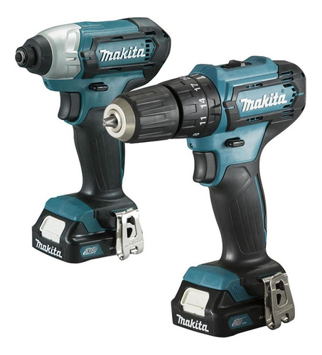 Combo Taladro Percutor + Atornillador Inal 12v Makita Clx228