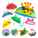 5 Paraguas Infantil Sombrilla Resistente Varios Diseños