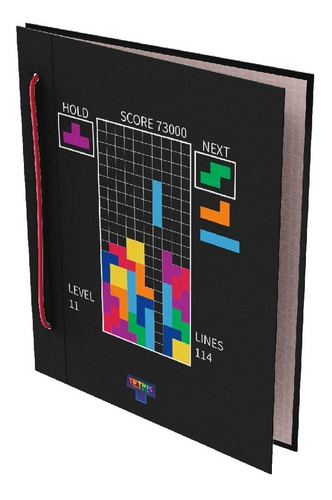 Carpeta N3 Escolar Dos Tapas Fw Linea Tetris