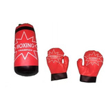 Kit Boxe Muay Thai Infantil Saco Pancadas Luvas +3 Goplay