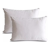 Pack X 2 Almohadas Hoteleras Clasica 70x40cm Premium