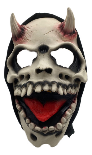 Mascaras Halloween Festa Fantasy Cosplay Com Capuz Terror