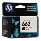 Cartucho Original Hp 662 Negro Cz103al