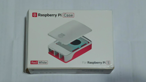 Sh- Case Oficial P/ Raspberry Pi 5 Pi5 Com Cooler E Na Caixa