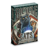 Naipe Baraja Bicycle Cats Gatos Lisa Parker Premium Cards