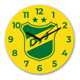 Reloj De Pared De Club Social Y Deportivo Defensa Y Justicia