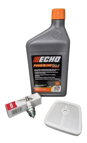 Kit Para 4605. 1lts De Aceite Echo + Filtro Orig. + Bujia 