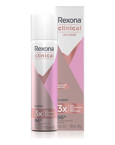  Rexona Clinical Desodorante Aerosol Classic 110ml