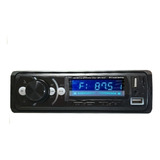 Estereo Frente Fijo Usb Fm Bluetooth Tarj Memoria Auli Sound