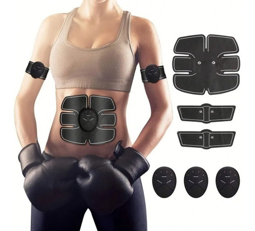 Electroestimulador Muscular Abdominales Tonificador Fit