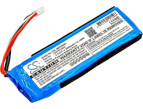 Bateria P/ Parlante Jbl Flip 3 3.7v 3000mah Jmf300sl