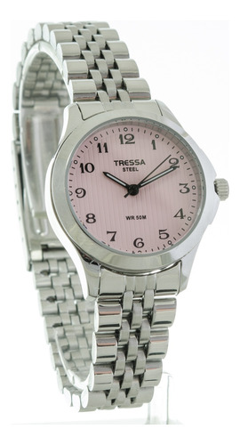 Reloj Tressa  Sunday Dama Acero  Sumergible Garantia Oficial