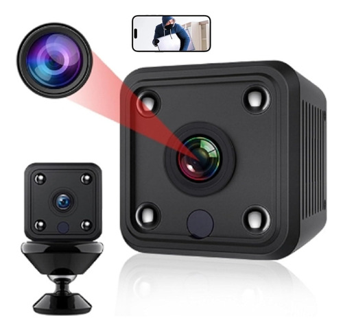 Mini Camara, Cámara Espía Wifi, Cámara De Seguridad 1080p Hd