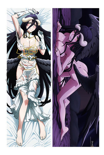 Dakimakura Overlord 2 Lados + Relleno 24x70