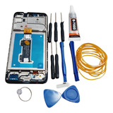 Tela Frontal Display Moto E40 Nacional Aro+cola+chave