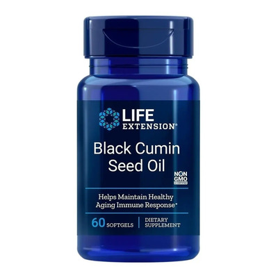 Aceite de semillas de comino negro Cuminho Life Extension 60 cápsulas | MercadoLibre