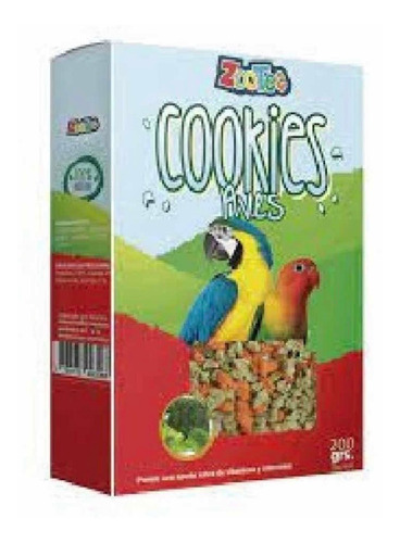  Cookies Para Aves X200grs Pajaros Loro Perico