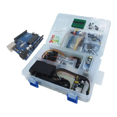 Kit Starter Electronica Basica Proto Voltmetro + Uno Generic | Envío gratis