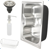 Cuba Gourmet Aço Inox 60x42 Para Cozinha Embutir Ou Sobrepor