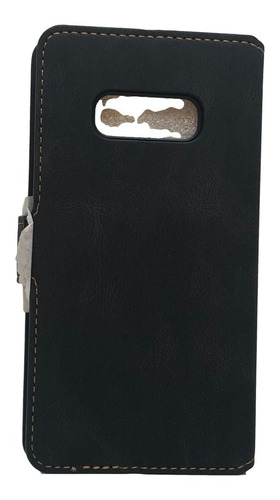 Samsung Galaxy S Funda Billetera Cuero Negro / Todos Modelos