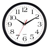 Bernhard Products Reloj De Pared Con Batería De Cuarzo De 10