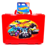 Valija Hot Wheels Porta Autos X 15 Mundo Pre Hw0001