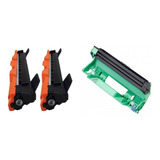 Pack 2 Toner Tn1060 + Tambor Dr1060 Para Brother