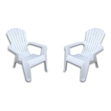 2 Silla Sillon Sofa Mascardi Gran California Blanco