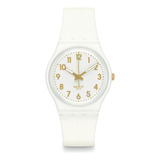 Reloj Swatch White Bishop De Silicona So28w106-s14