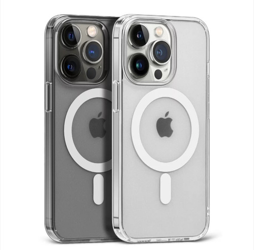 Carcasa Para iPhone 12 Y 12 Pro Transparente Magsafe, Motomo