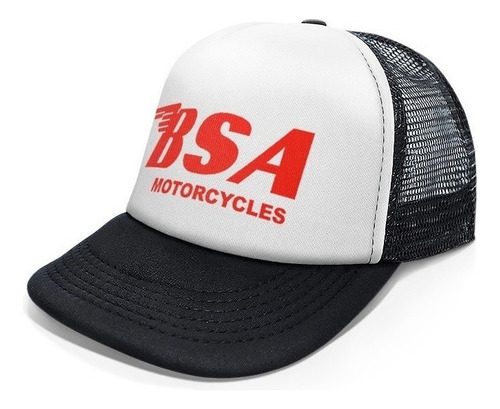 Gorra Trucker Clásica Vintage Moto Bsa Racer #bsa New Caps