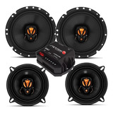 Kit 04 Auto Falante Fiat Palio Attractive Jbl Original 200w 