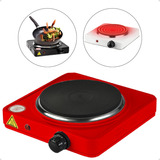 Mini Fogão Fogareiro Cooktop Eletrico 1000w Uma Boca Portati