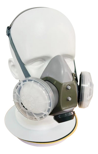 Respirador Media Cara Reutilizable Máscara Antigas