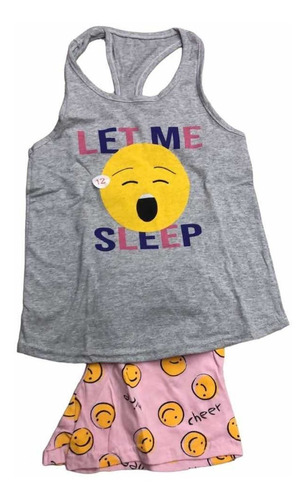 Pijama Nena De Verano 4 Al 14 Algodón