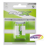 Baterias 9v Alcalina Flexgold - Mod. Fx9k1 (unidade)